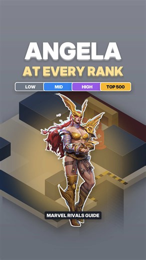 The best Angela players fly LOW 🪽 Shield down while you glide, grab from the floor, Mama Bird the enemy tank into your team, and Meteor a lone healer with the Star-Lord team up. Where's your Angela stuck? Comment your rank 👇 #marvelrivals #angela #marvelrivalsguide #marvelrivalstips #vanguard