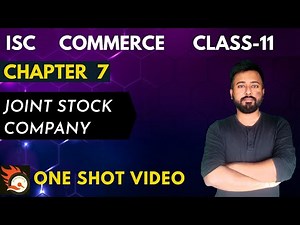 Joint Stock Company- [ISC Commerce]- Class 11