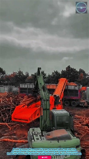 Simple & Clever: Automatic Log To Wood Chip Loader - Best Tool And Machinery For Innovation