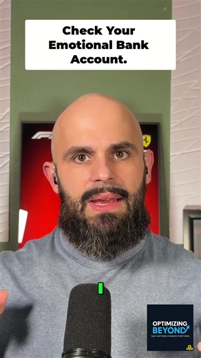 Relationships need check-ins, not breakdowns. 'Check the oil' to stay connected, avoid the overwhelm. Full episode: optimizingbeyond.com #OptimizingBeyond #OptimizingBeyondPodcast #MindsetShift #Growth #Discipline #Identity