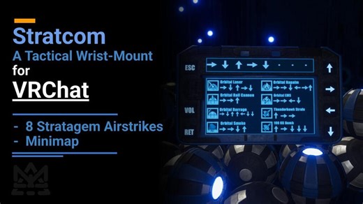 Stratcom for VRChat [Stratagem, Air Support]