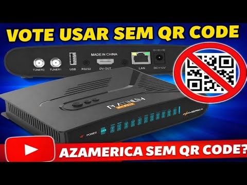 Ainda existe uma esperança Azamerica com QR code voltar normal!