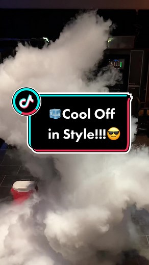 The more scientific and explosive way to cool off this summer! #science #scienceexperiments #sciencetiktok #stayingcoolthissummer