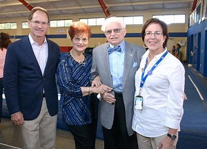 Jewish Community Center Dedicates Gymnastics Pavilion to Local Donor
