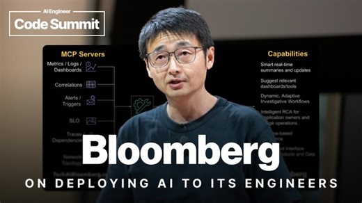What We Learned Deploying AI within Bloomberg’s Engineering Organization – Lei Zhang, Bloomberg | Eric Samuel Barrionuevo