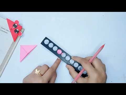 Master the Art of Folding Adorable Bookmarks with Colorful Paper