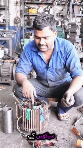 How to electronic motor | and repair workshop mechanic 😱 #training