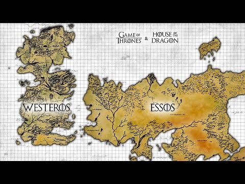 Game of Thrones World Map EXPLAINED