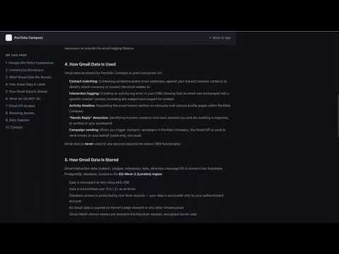Google API Data Policy and Usage 1 March 2026