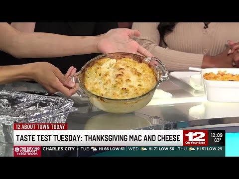 Taste Test Tuesday: Thanksgiving Mac and Cheese