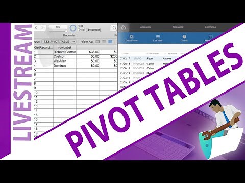 Pivot Tables in FileMaker