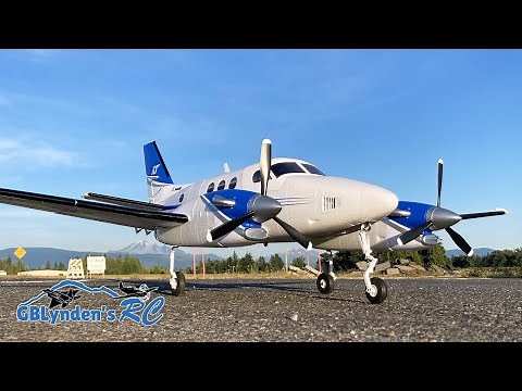 HobbyKing Avios King Twin 1700mm Civilian RC Plane Maiden Flight Review