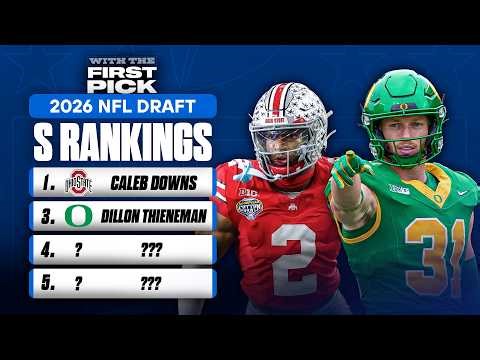 FINAL 2026 NFL Draft SAFETY Rankings
