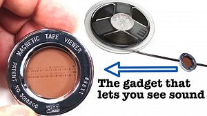 The Magnetic Tape Viewer – see the sound on a tape