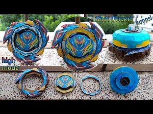 Making Savior Valkyrie Beyblade | cardboard Beyblade