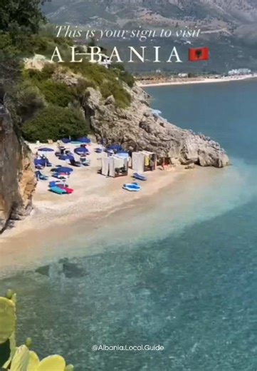 Why spend a fortune elsewhere when you can have turquoise water, incredible food, and wild nature all in one place? Albania is waiting for you. 🧿 📌 Save this for your travel bucket list! 💬 Tag someone you want to go here with #visitalbania #albanialocalguide #albania #albanianriviera #summer2026