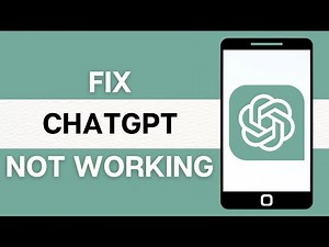How To Fix ChatGPT Not Working (2024)