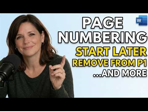 How to add page numbers in Word (Step by Step Tutorial)