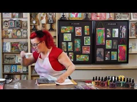 Doodling with the Dylusions Journal Block