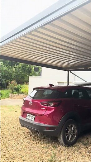 Tapered Stratco Carport #construction #steel #carport #verandah #stratco