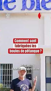 How are pétanque boules made?🪩