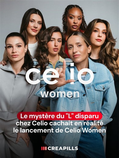 Celio révèle que le “vol” du L sur ses enseignes annonçait le lancement de Celio Women : “Maintenant Celio, ce n’est pas plus sans elles” Après plusieurs jours de teasing laissant croire à la disparition mystérieuse de la lettre L sur certaines enseignes en France, la marque de prêt-à-porter met fin au suspense. Derrière ce faux vol se cachait un coup marketing bien orchestré pour annoncer le lancement de Celio Women, une opération qui aurait généré plus de 40 millions d’impressions. #creative #