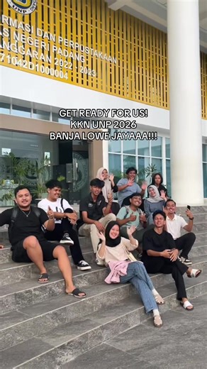 NANTIKAN KAMI YAA THE BANJA’S. #kknunp #kknunp2026 #universitasnegeripadang #banjaloweh #fyp