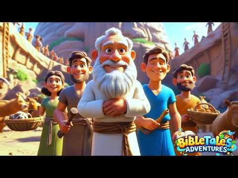Noah's Ark | Animated Bible Stories for Kids | When the Rains Never Stopped