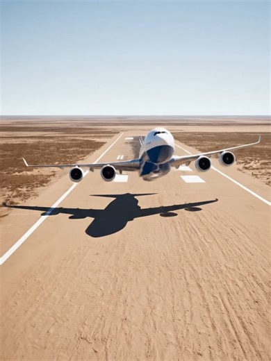 airplane losing control and performing a dramatic crash landing #asmr