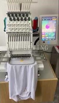 V-1201-MN Single head 12 needles mini embroidery machine