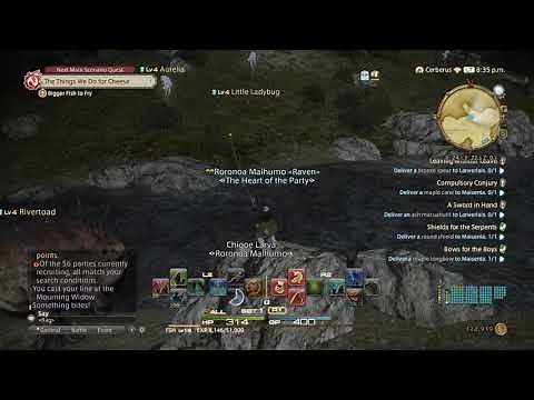 Final Fantasy XIV - Princess Trout farming location