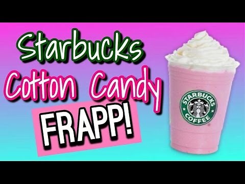 How To Make A Starbucks Cotton Candy Frappuccino
