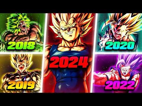 Using The STRONGEST Unit of EVERY Year in Dragon Ball Legends PvP!