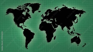 World Map with Red Points