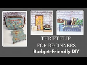 DIY Thrift Store Makeover | Budget-Friendly Thrift Flip DIY