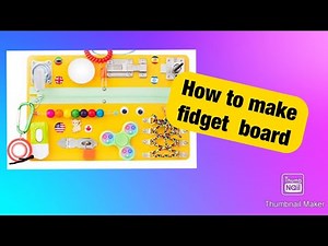 How To Make A Fidget board (easy)