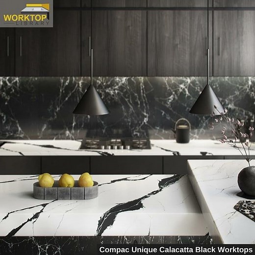 Compac Unique Calacatta Black