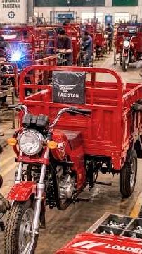 How 3-Wheel Loader Rickshaws Are Made in Pakistan | Full Manufacturing Process #indianindustry