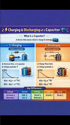 Charging and Discharging of a Capacitor