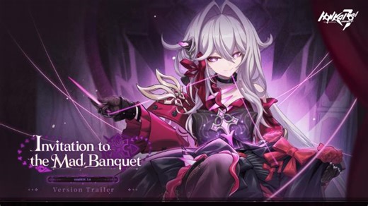 v7.4 Invitation to the Mad Banquet Trailer — Honkai Impact 3rd Honkai Impact 3rd v7.4 Invitation to the Mad Banquet coming soon! New S-rank battlesuit Mad Pleasure: Shadowbringer joins the fight. Part 2 Main Story Chapter II The Seven Shus in the Maze and featured event Flying to Oxia Invitation Contest will also be available. Stay tuned! Voice Artists: Thelema: Akira Sekine "Lantern": Yumiri Hanamori Dreamseeker: Yuki Nakashima #Thelema #MadPleasure #BanquetBegins #HonkaiImpact3rd | Honkai Impa