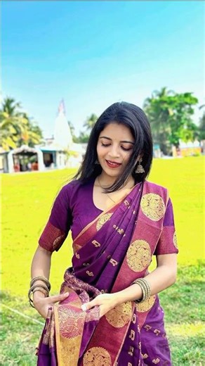 Sari love🤎❤️ #shorts #model