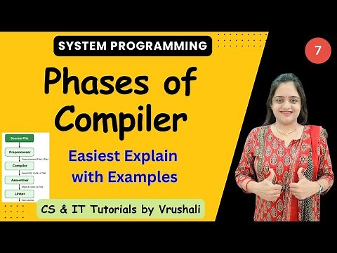 SP 7 : Phases of Compiler with Examples | Compiler Design