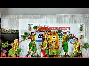1st HSS Valappad Sub Kalolsavam group dance 2024 Pottu Amman #kalolsavam2024 #groupdance