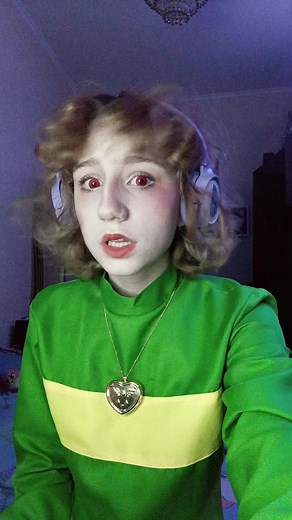 да, я снова собрала чару🤯#андертейл #чара #косплей #косплейчара #undertale #chara #cosplay #characosplay