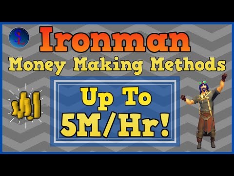 6 Ironman Money Making Methods - Up to 5.6M/Hr [Runescape 3 updated 2021]