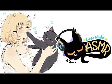 【ASMR】Mouth sounds, ear blowing, ear massage