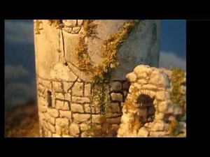 Burgruine Erstenstein, Spur H0, Modellbau, Dioramenbau