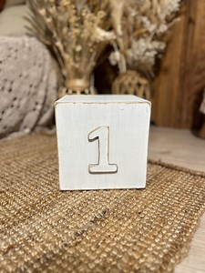 Wooden Blocks With Numbers - Etsy
