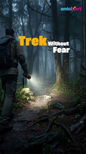 amiciVision Rechargeable LED Torch