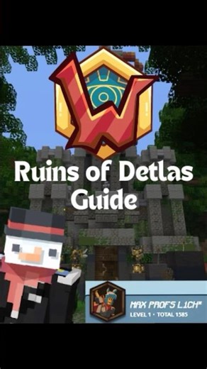 Ruins of Detlas Guide WynnPlains Wynncraft Secret Discovery #wynncraft #minecraft #yanpawa